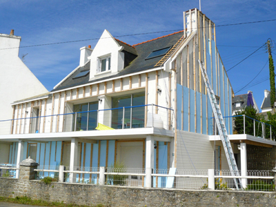 Isolation extérieure maison à Brem-sur-Mer