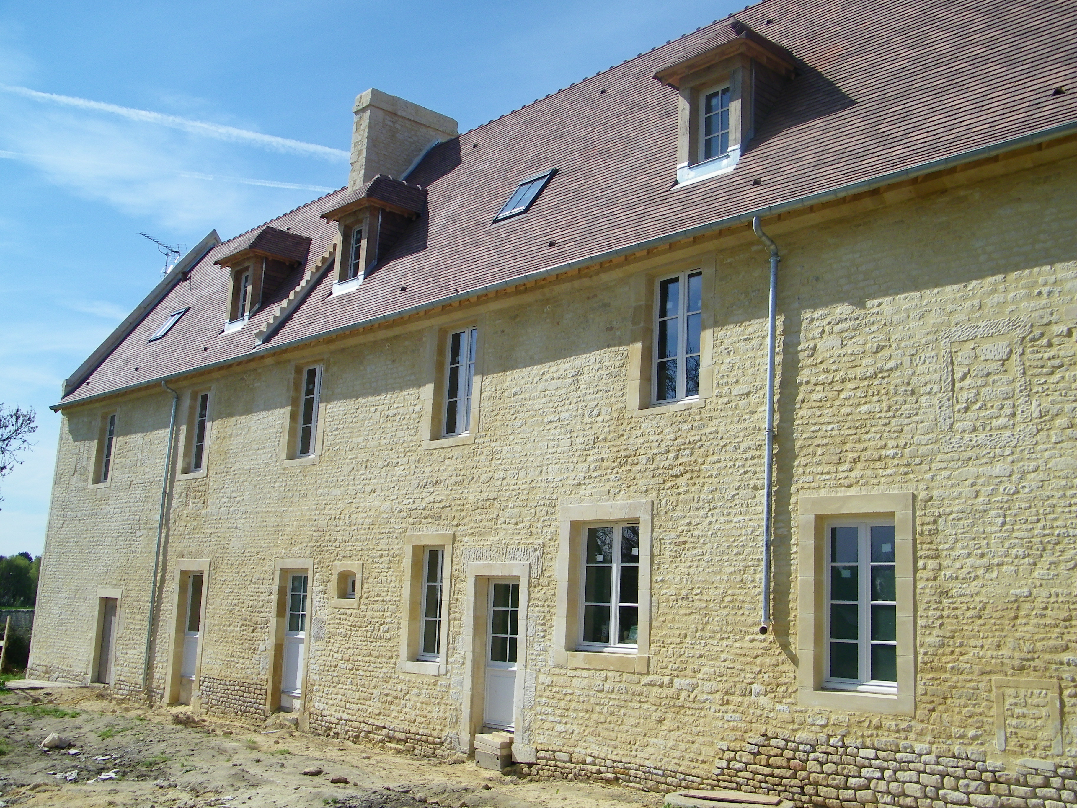 Réhabillitation de maison ancienne Saint-Martin-de-Fraigneau