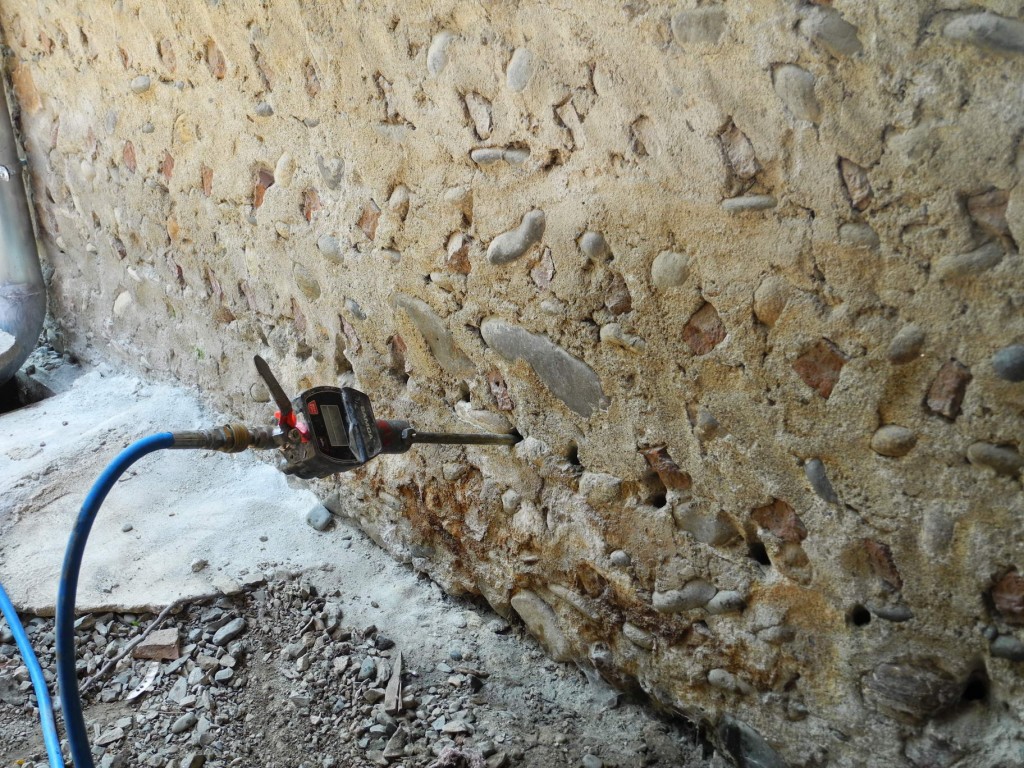 Traitement de remontées capillaires dans la Vendée
