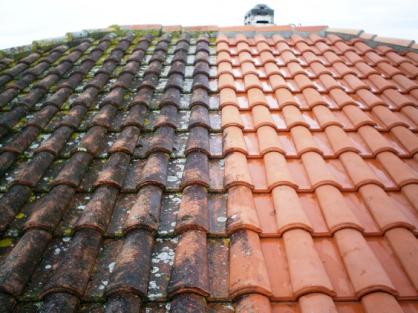 Entreprise de démoussage de toiture la Vendée