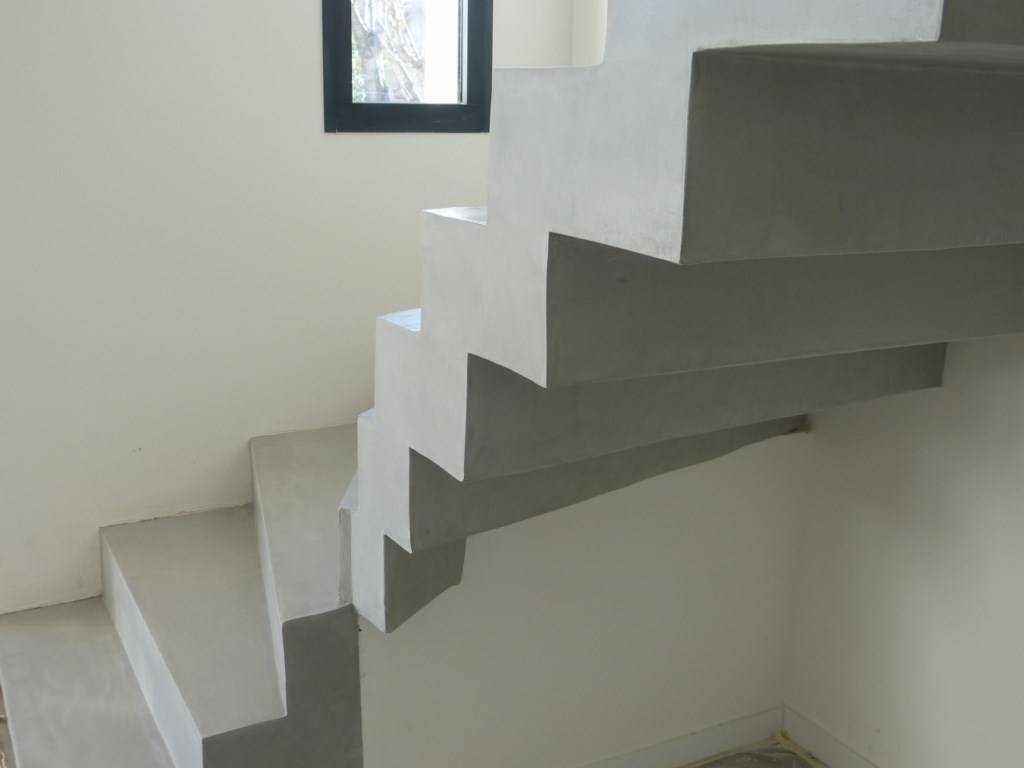Création d'escalier en béton dans la Vendée
