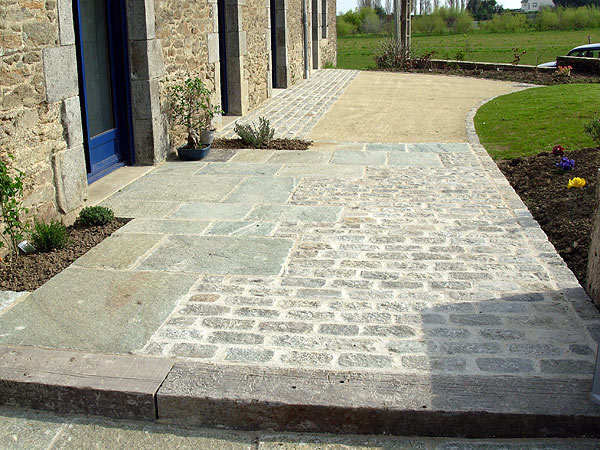 Dallage, terrasse, chape pavée à La Roche-sur-Yon